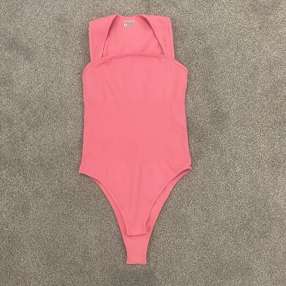 Woman’s Pink One Piece Swimsuit